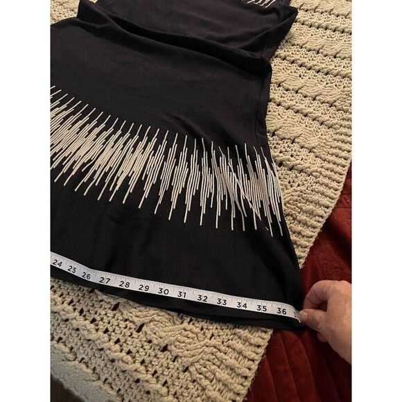NIC+ZOE Sleeveless Patterned Black & White Dress - XL - Picture 13 of 14